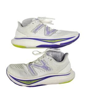 New Balance FuelCell Rebel v3  White/Thirty Watt/Electric Indigo WFCXCC3 Size 9